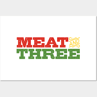 Meat & Three Posters and Art